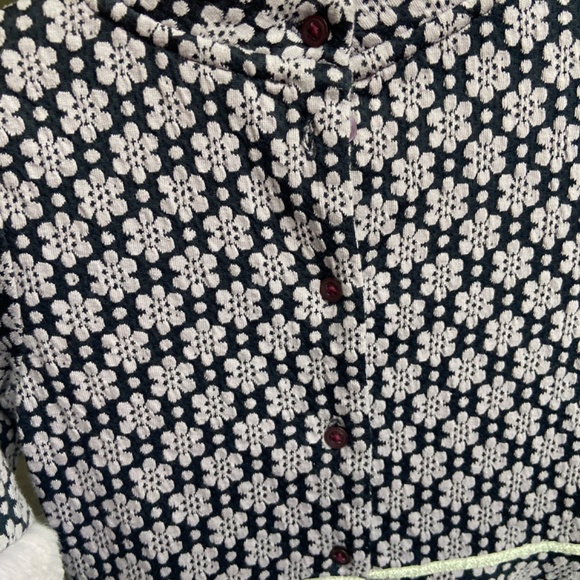 Janie and Jack purple fur dress size 5 - Picture 4 of 5